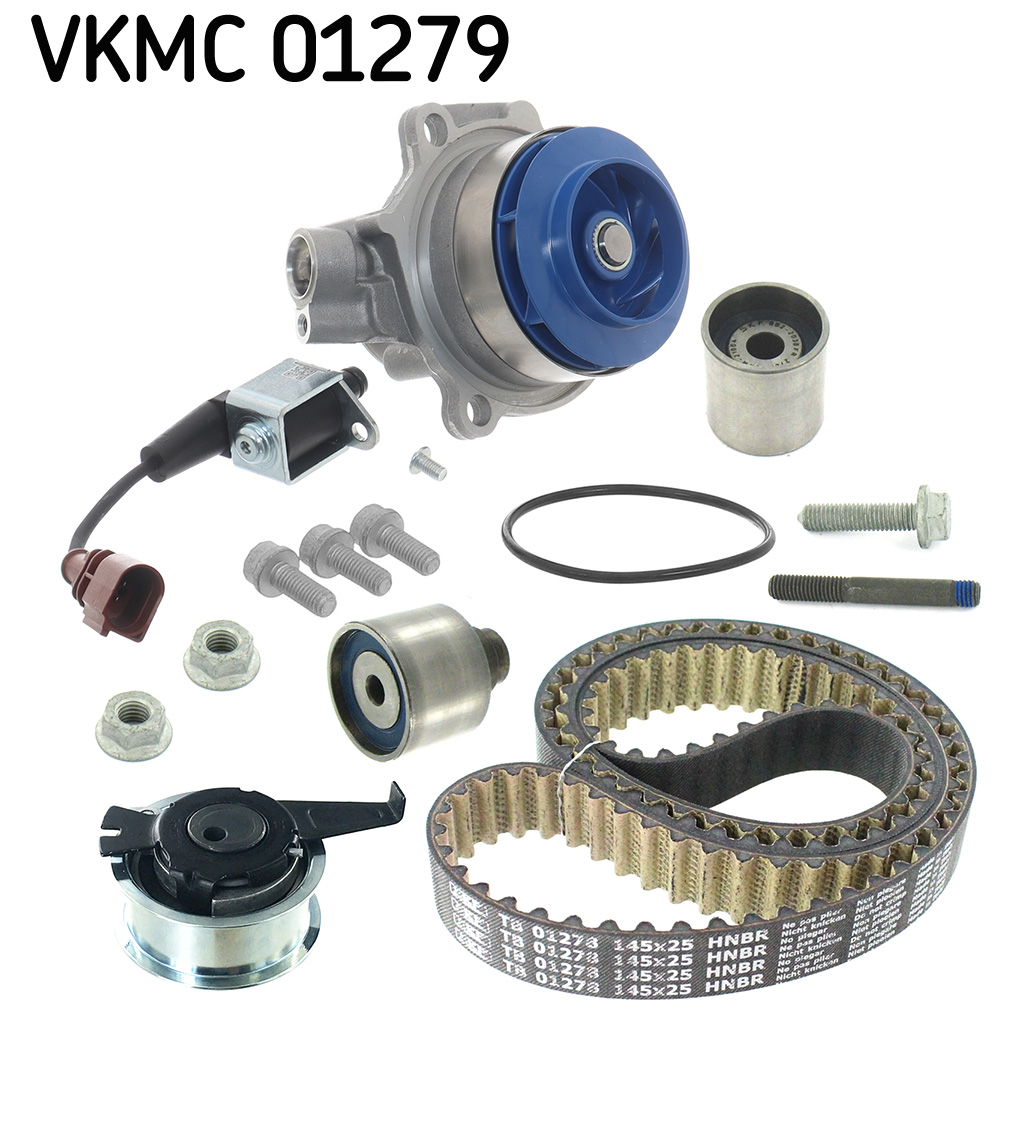 Vodné čerpadlo + sada ozubeného remeňa SKF